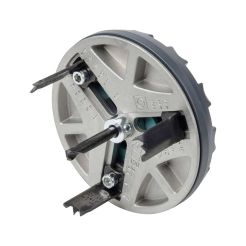 Carota de taiere reglabila Wolfcraft 5977000, dimensiune reglabila D45-90 mm adancime de taiere 30 mm, prindere triunghiulara