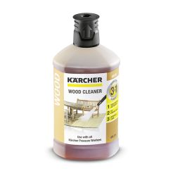 Solutie pentru curatat lemnul Karcher 6.295-757.0, 1 l, Plug'n'Clean