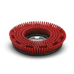 Perie tip disc Karcher 6.369-890.0 culoare rosie, duritate medie, 330 mm 