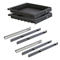 Sertar Wolfcraft 6779000, marime S, inaltime 70 mm, set 2 bucati