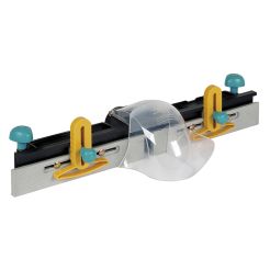 Ghidaj paralel pentru freze cu diametrul maxim de 27 mm Wolfcraft 6901000, pentru piese de lucru cu o grosime de pana la 40 mm