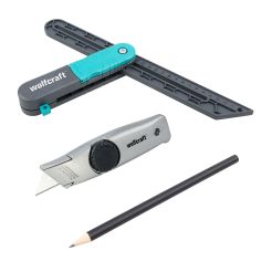 Set pentru montare pardoseala din vinil Wolfcraft 6978000, 3 piese