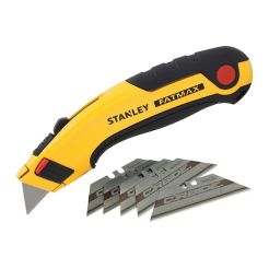 Cutter premium cu lama retractabila Stanley 7-10-778, cu 5 lame de carbura