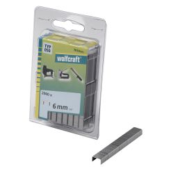 Capse plate Wolfcraft 7010000, tip 050, 6 mm, 2000 buc