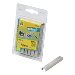 Set 1400 capse plate Wolfcraft 7030000, tip 053, 8 mm, inox