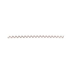Sarma ondulata pentru sudura in puncte, 802339, din otel cuprat, 2X300 mm, 50 buc.