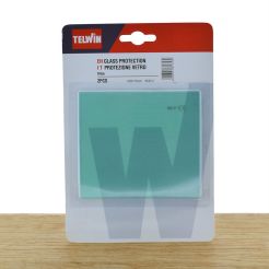 Sticla transparenta de protectie exterioara pentru masca de sudura Telwin 804311, 102x115 mm, 2 buc., pentru TRIBE 9-13