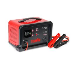 Redresor electronic pentru baterii Telwin ALPINE51i, tensiune incarcare 12/24 V, capacitate baterii Pb/GEL/AGM/Li 10-465 Ah, cu incarcare rapida si afisaj
