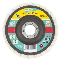 Disc lamelar Wolfcraft 8424099, profil convex, 115X22.23 mm