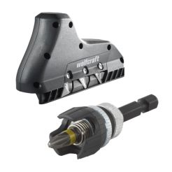 Set Wolfcraft 8637000 pentru lucrari de amenajari interioare pentru imbinari perfecte cu suruburi si tranzitii curate la placile din gips carton