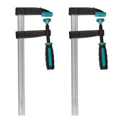 Set 2 menghine cu surub 80/300mm Wolfcraft 8647000, pentru o gama larga de aplicatii de prindere