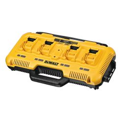 Dispozitiv cvadruplu de incarcare rapida Dewalt DCB104, pentru acumulatori Li-Ion XR 18 V / 54 V, 4/8 A