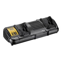 Incarcator cu 2 porturi Dewalt DCB132, pentru acumulatori Li-Ion XR de 12 V si 18 V, 4 A