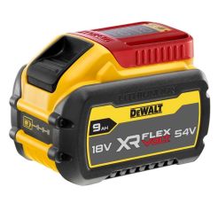 Acumulator Li-Ion Dewalt DCB547G, XR FLEXVOLT 18/54 V, 9.0 Ah, rezistent la socuri si agenti chimici