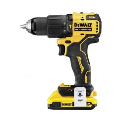 Masina de gaurit cu percutie DeWalt DCD709D2T, 18V XR 2 x 2Ah, valiza TSTAK