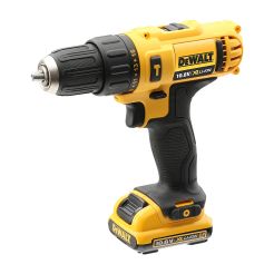 Masina de gaurit si insurubat cu percutie cu acumulatori Dewalt DCD716D2, 10.8V/2.0Ah, cuplu maxim 30 Nm, 2 acumulatori, incarcator, valiza de transport