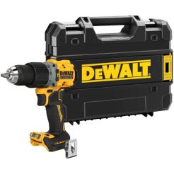 Masina compacta de insurubat si gaurit cu percutie DeWalt DCD805NT, compatibila cu acumulatori de 18V XR in valiza TSTAK