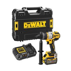 Masina de gaurit si insurubat cu percutie Dewalt DCD999T1, 18V, 112 Nm, cu 1 acumulator 6.0 Ah, cutie TSTAK