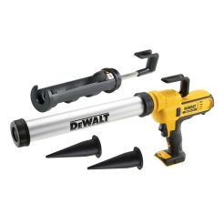 Pistol pentru silicon compatibil cu acumulator Li-Ion 18 V XR Dewalt DCE581N, 2500N, 300-600ml, suport cartus