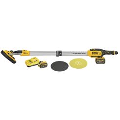 Masina de slefuit pereti cu acumulator LI-Ion 18 V XR DeWalt DCE800T2, brushless, 2 x 6 Ah, 225 mm, incarcator