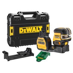 Nivela laser cu linii si puncte DeWalt DCE822NG18, raza verde, 30 m,  compatibila cu acumulator XR 12V si 18V, in valiza TSTAK