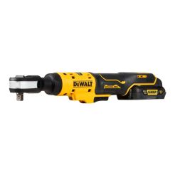Masina de insurubat unghiulara DeWalt DCF503L1G, patrat 3/8", maxim 81 Nm, cu un acumulator 12V XR / 3.0 Ah versiunea G si incarcator