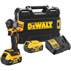 Masina de insurubat cu impact Dewalt DCF922P2T, patrat 1/2", maxim 406 Nm, cu 2 acumulatori XR 18V / 5.0Ah si incarcator in valiza TSTAK