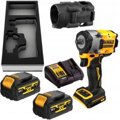 Masina de insurubat cu impact Dewalt DCF923P2G, patrat 3/8", max 406 Nm, cu 2 acumulatori 18V XR / 5.0 Ah seria "G" si incarcator in insert termoformat pentru sertare