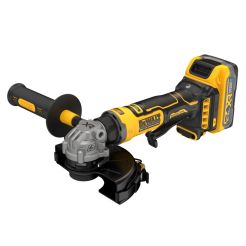Polizor unghiular compact DeWalt DCG404S2T, 2 acumulatori Powerstack 18V / 3.5Ah, 125 mm, cutie TSTAK