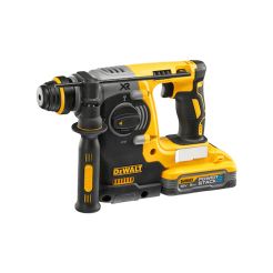 Ciocan rotopercutor DeWalt DCH273H2T, SDS Plus, 2.1 J, cu 2 acumulatori 18V XR Powerstack de 5.0 Ah si incarcator in valiza TSTAK