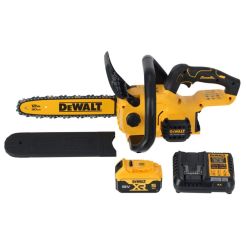 Drujba DeWalt DCMCS565P1, sina 30 cm, viteza lant 7,32 m/s, cu acumulator Li-Ion 18V, 5 Ah