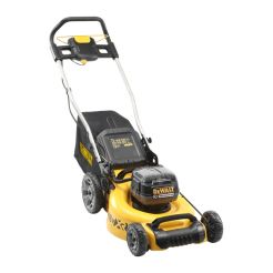 Masina de tuns gazonul Dewalt DCMW564P2, cu 2 acumulatori 18 V/5 Ah, 48 cm