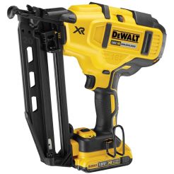 Ciocan de batut cuie Dewalt DCN660D2 cu 2 acumulatori Li-Ion 18 V/2 Ah XR , cuie 1.6 / 32-63 mm