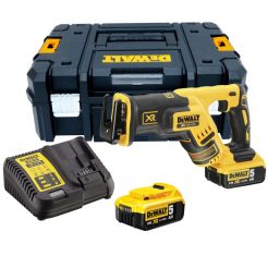 Fierastrau alternativ Dewalt DCS367P2, 18 V XR Brushless, 5.0 Ah, 300 mm, valiza TSTAK II