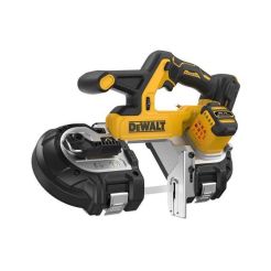 Fierastrau cu banda Dewalt DCS378N, compatibil cu acumulatori XR Li-Ion 18V, capacitate de taiere 86 mm