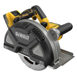 Fierastrau circular de mana pentru taierea metalelor Dewalt DCS383H2, cu 2 acumulatori Powerstack 18V / 5.0Ah XR, 184 x 20 mm, valiza TSTAK
