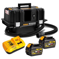 Aspirator profesional Dewalt DCV586MT2, cu acumulator Li-Ion 54 V 6Ah, 2000 W, 15 l