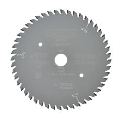 Disc Dewalt DT1086 pentru fierastrau circular, D 165x20x1.6 mm, 48 dinti, pentru taiere lemn si plastic