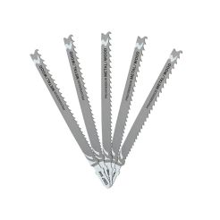 Set 5 panze fierastrau pendular DeWALT DT2059, pentru lemn si metal, 132 mm