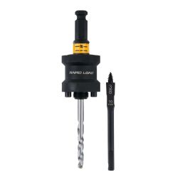 Arbore cu schimbare rapida DeWalt DT20631, Ø32 - 210 si burghiu de ghidare cu varf din TCT și plat pentru lemn