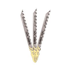 Set 3 panze fierastrau pendular DeWalt DT2221, aluminiu, materiale plastice, tevi si profile, 100 mm