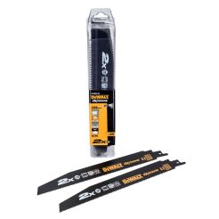 Set 25 lame fierastrau sabie Dewalt DT2492, 228 mm, 10 TPI, pentru taiere multimaterial