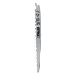 Set 25 lame fierastrau sabie Dewalt DT2493, 240 mm, 4 - 5 TPI, pentru taiere lemn