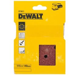Set 25 foi abrazive DeWalt DT3011, 115 x 140 mm, G40