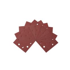 Set 10 foi abrazive DeWalt DT3022, 115 x 115 mm, G80