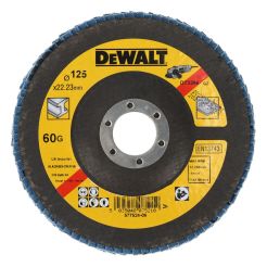 Disc lamelar Dewalt DT3266, 125X22.23 mm, granulatie 60