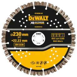 Disc diamantat Dewalt DT40260, D 230x22.23x3.0mm, seria Extreme Runtime, taiere beton