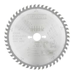 Disc Dewalt DT4345 pentru fierastrau circular, D 250x30x3.2 mm, 50 dinti, pentru taiere extra-fina, seria Extreme
