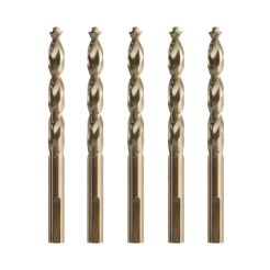Set 5 burghie pentru metal DeWALT DT4948, tip HSS-E, cobalt, 12.5x98x151 mm