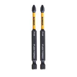 Set 2 biti pentru insurubare de impact, DeWALT DT70567T, 89MM, PH2